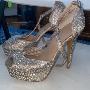 Bling 5 inch heels